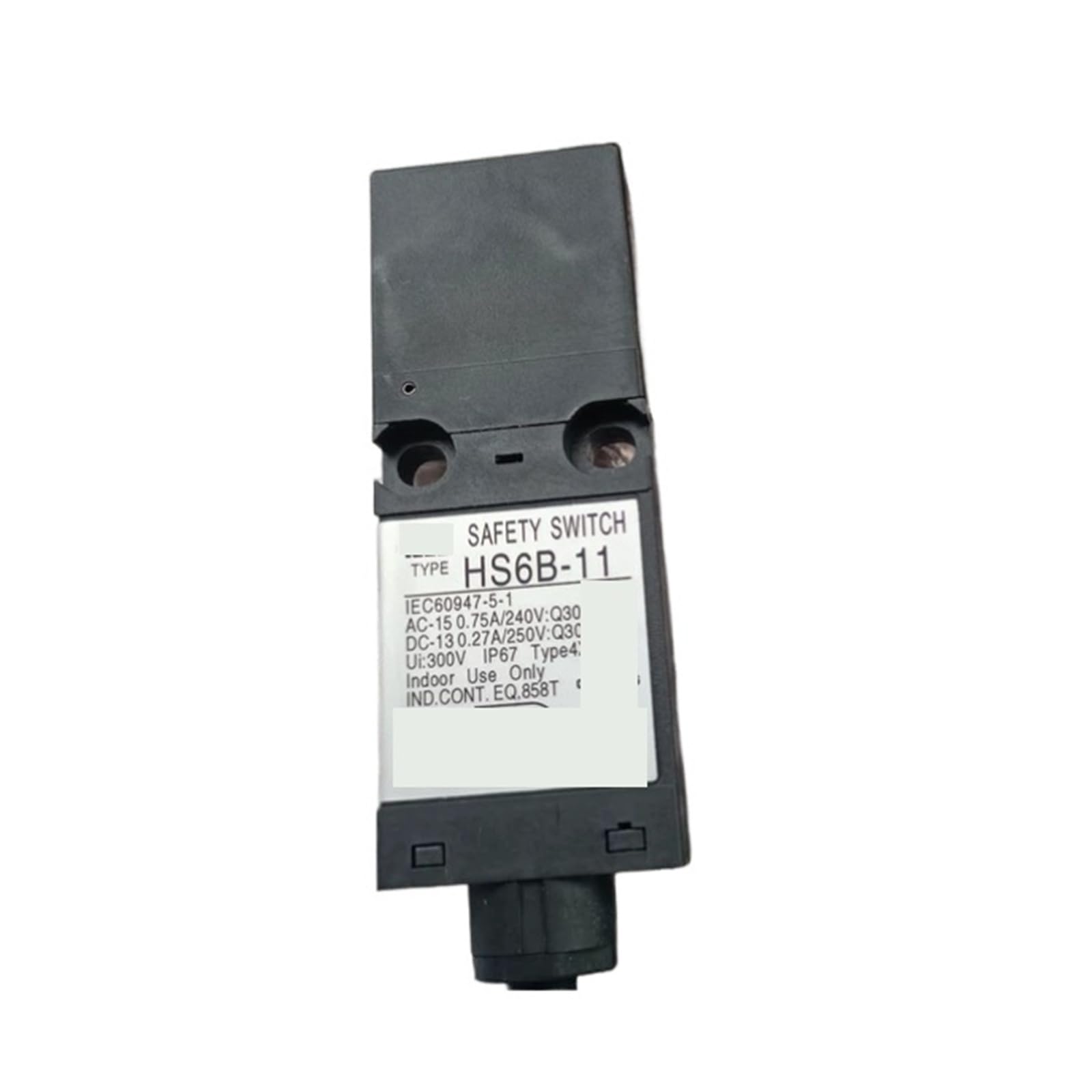 Interruptor de bloqueo de puerta HS6B-11 para seguridad industrial 2