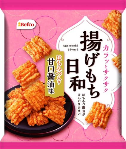 栗山米菓 揚げもち日和（甘口醤油味） 65g×16袋のサムネイル
