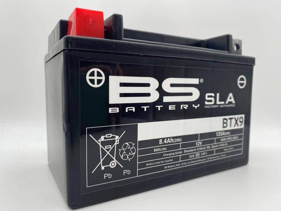 Bs battery AGM BTX9 SLA | Reservebatterij voor Kawasaki Z