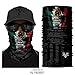 Produktbild hope1 Lokomotive 3d Gesichtstuch Clown Gift Mexikanischer Schädel Im Freien Reiten V-förmiges Kopftuch Sonnenschutz Lätzchen Kopfbedeckung Maske