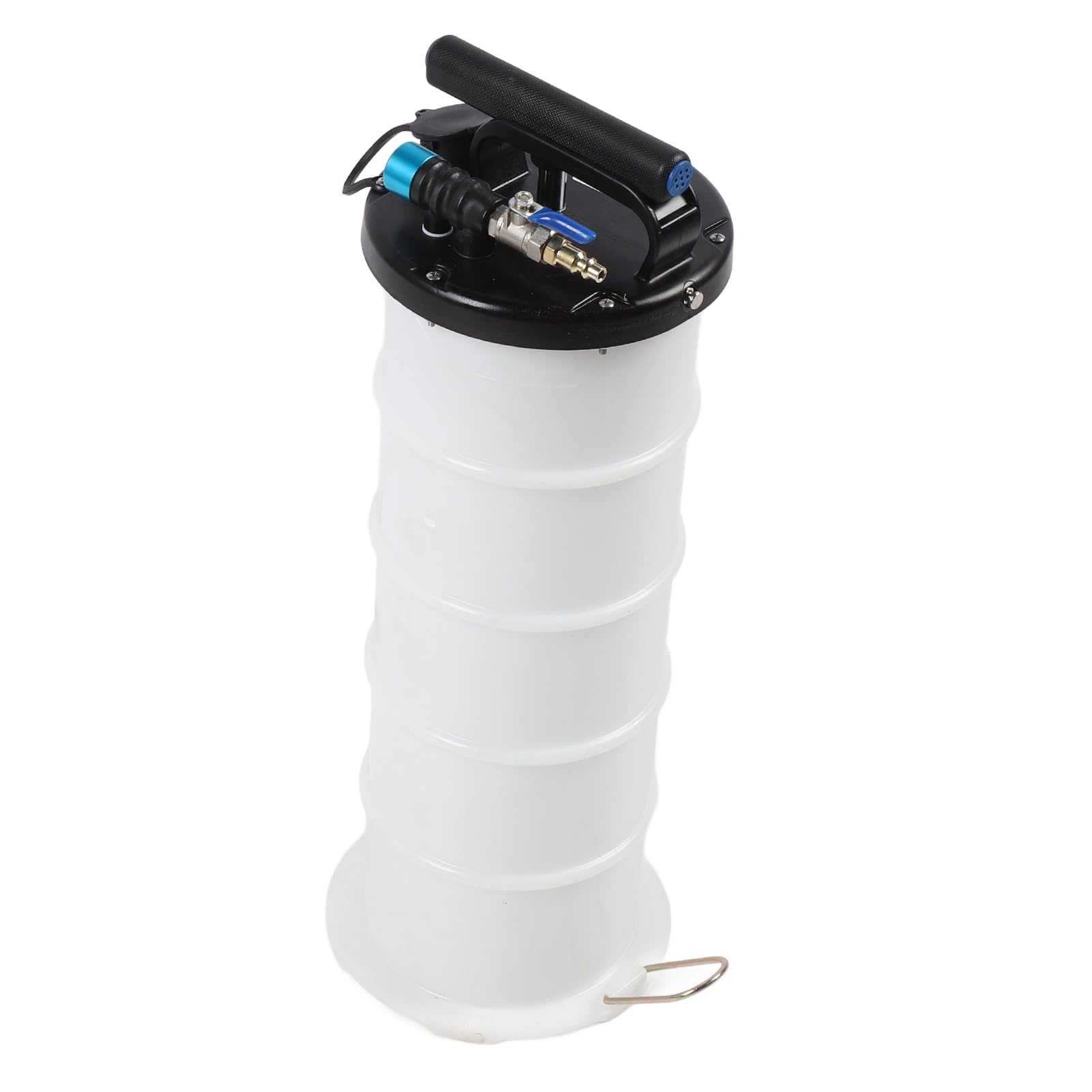 KIMISS Bomba de Aceite Extractora de Fluido de Vacío Manual Neumática de 6,5 L para Evacuación de Vacío de Fluidos Automotrices