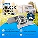 Camco Offset Cam Lock | Features an Easy Turn Thumb-Operated Style Lock, Includes a 5/8-Inch Offset and a Straight CAM, and Designed for New/Replacement Installations on RVs, Boats, and More (44333)