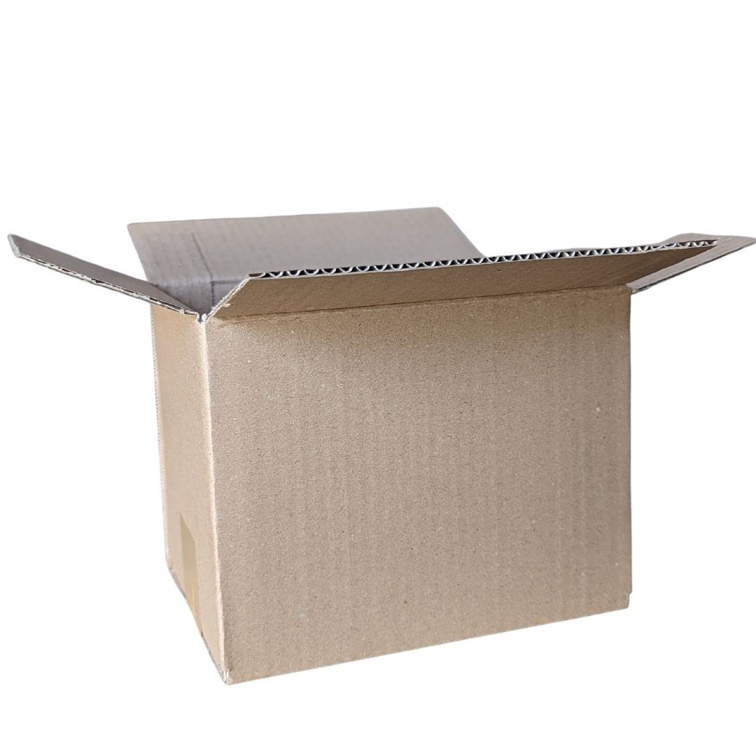 Carton d'expedition Simple Cannelure 20 x 15 x 15 cm Pour vos Petits Envois (50)