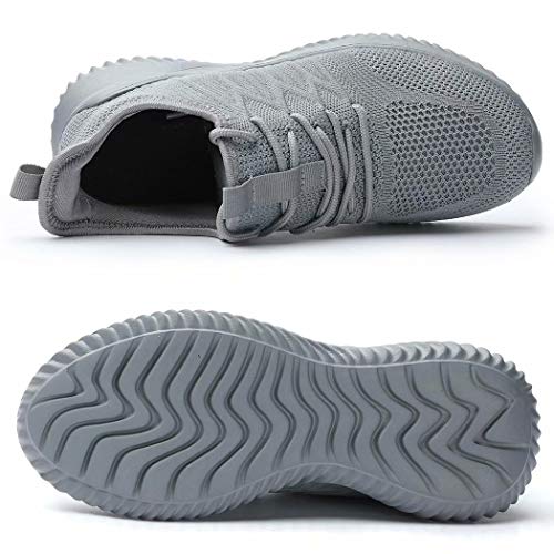 Image of KEEZMZ Womens Ladies Walking Running Shoes Slip On Lightweight Casual Tennis Sneakers Clothes Shoes