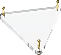 SVENJBB Clear Acrylic Ball Display Stand with Gold Pegs for Basketball, Football, Soccer, Volleyball - Sports Memorabilia Holder, 1 Pack