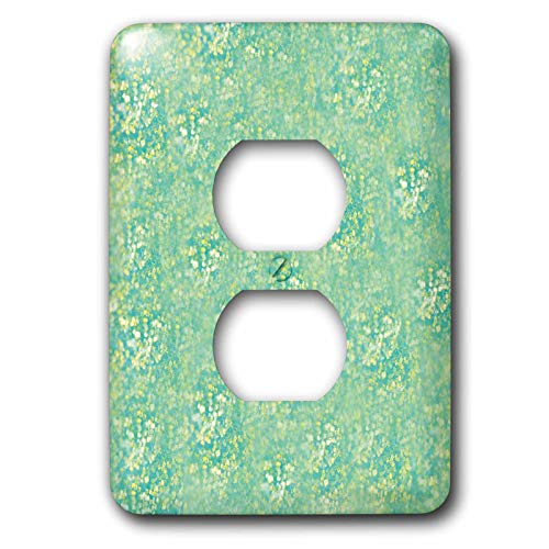 Couverture de sortie à paillettes vert 3dRose lsp_15411_6