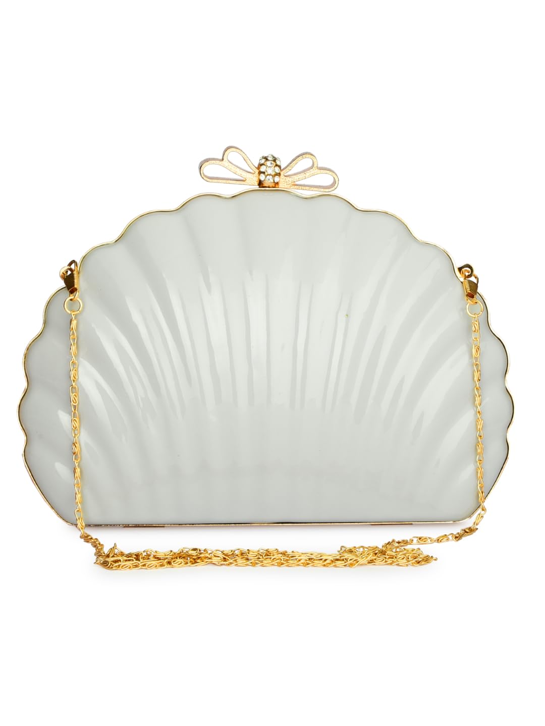 TOOBA Girls Shell Clutch (White) (B08K3JSDTZ) Amazon Price History, Amazon Price Tracker