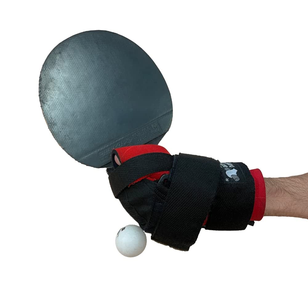 active hands Angled Gripping Aid with Rubber Strap (Standard/Large, Right)
