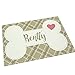 GiftsForYouNow Dog Bone Personalized Pet Feeding Mat