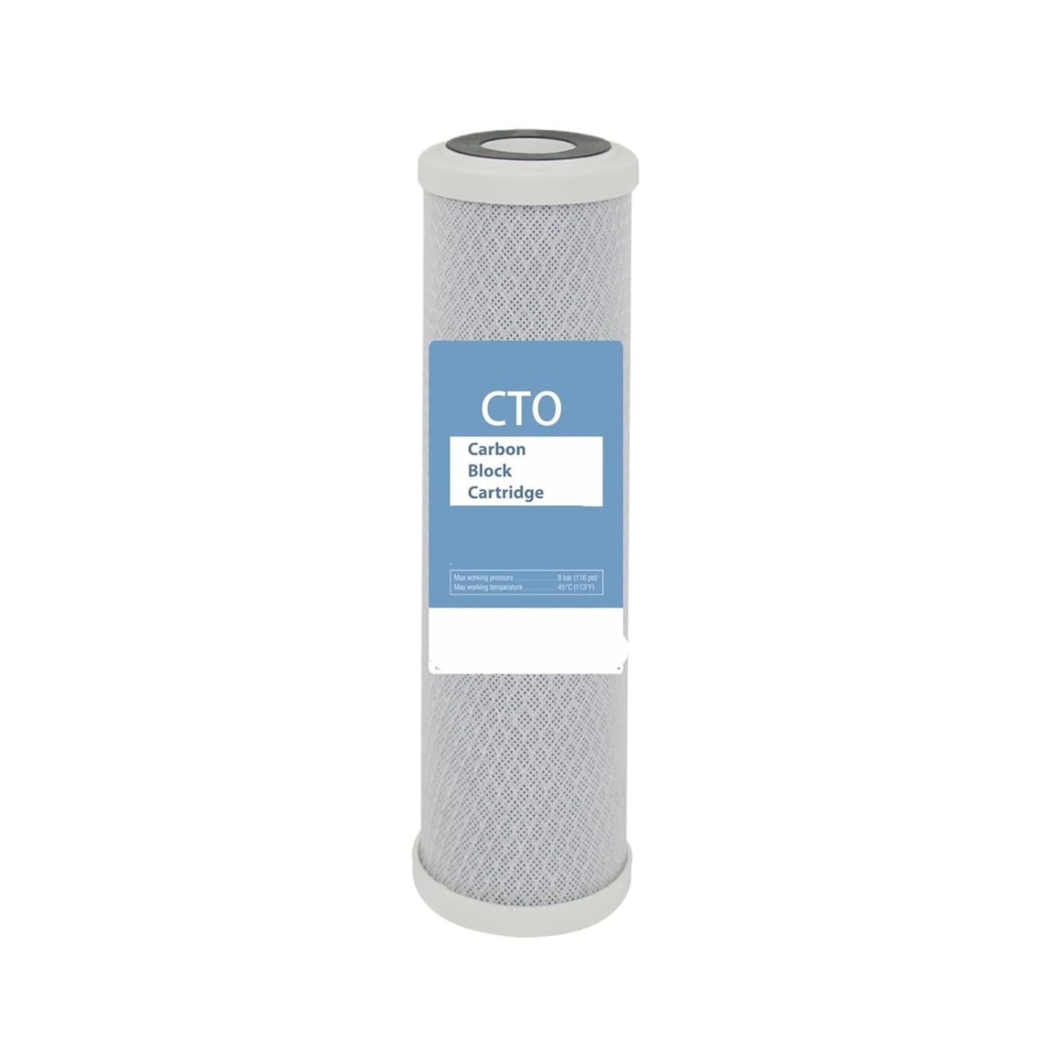 2.5" X 10" Whole House， Compatible for CTO Block Water Filter Cartridge Replacement for Houshould Purifier System