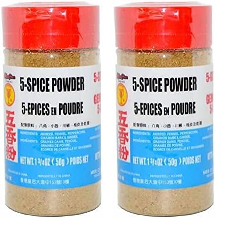 MEE CHUN - Fünf Gewürze Pulver, (1 X 50 GR) (Packung mit 2)