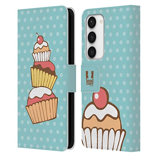 Funda para Samsung Galaxy S23 5G Head Case Designs carcasa cuero duradera