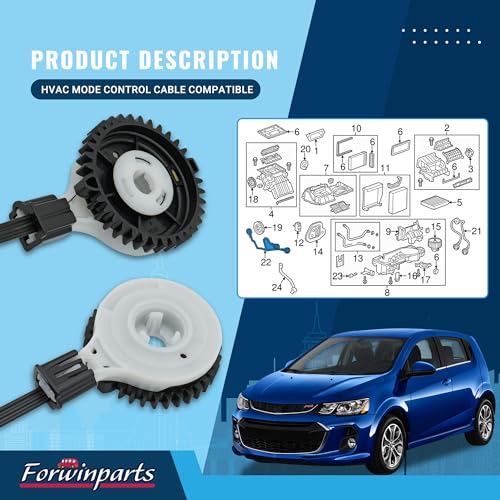 Câble commande CVC bloqué ? Réparez le chauffage de votre Chevy Sonic - 6