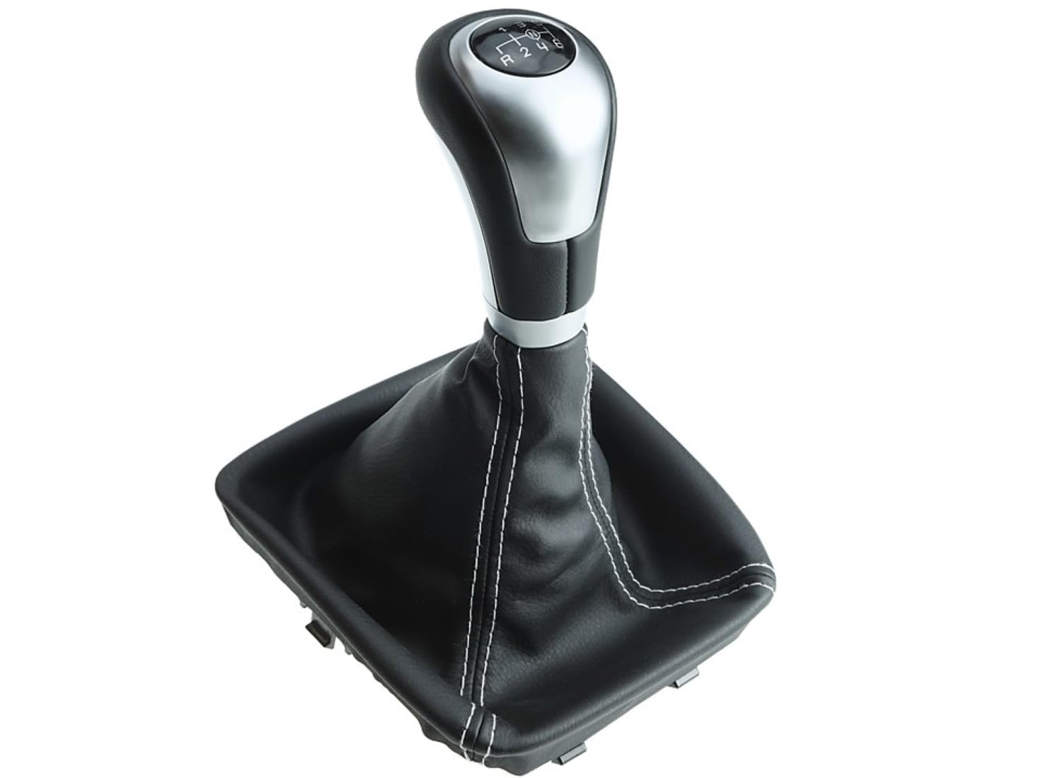 Mercedes Parts - Pommeau de levier 6 vitesses compatible avec Classe A W176, Classe B W246 W242 2011-18, CLA C117 2013-19, CLA X117 2015-19, GLA X156