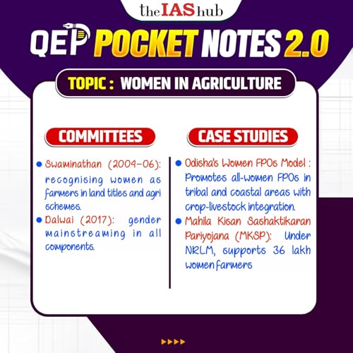 Image of theIAShub QEP Pocket Notes 2.0 for UPSC & State PCS (GS1, GS2, GS3 & GS4) Combo for Quick Revision (Page Size A6)