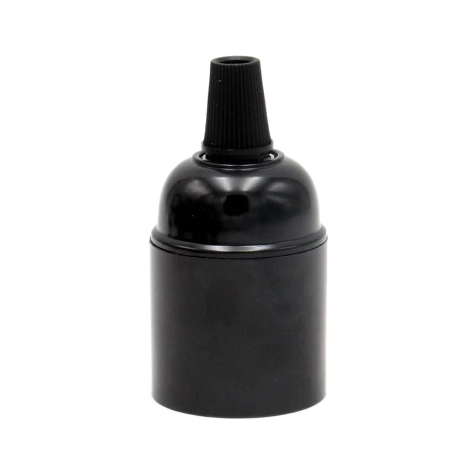3 Stück 10 Stück E27 Bakelit Lampenfassung Kunststoff Lampenfassung E27 Schraube Lampensockel Lampenfassung Beschläge cuicui (Size : 10 pieces, Color : Bakelite black)