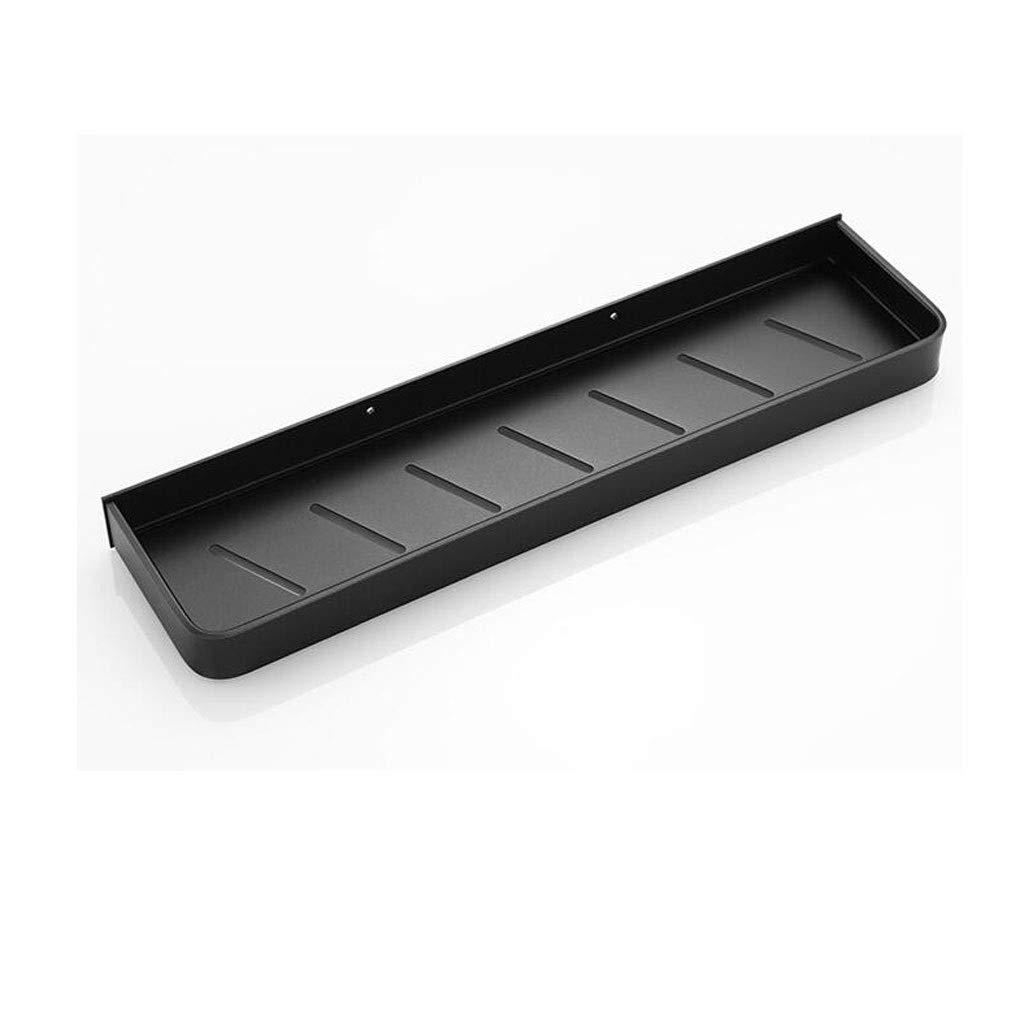 bathroom shelf, Bath Shower Shelf Aluminum White Bathroom Corner shelf 50CM Wall Mounted Black Kitchen Storage holder