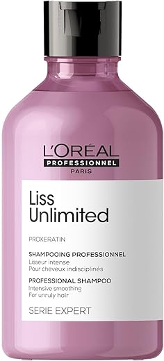 L’Oréal Professionnel Liss Unlimited Professional Shampoo For Unruly Hair, 300ML | Intensive Smoothing Shampoo
