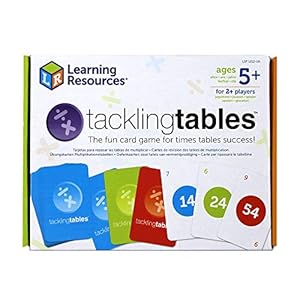 Learning Resources LSP1212-UK tacklingtables Student Set