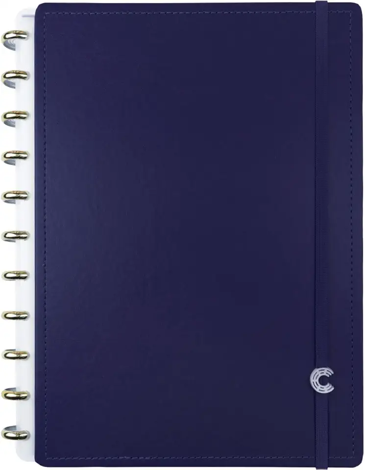 Caderno Inteligente, Grande, Intense Blue, 215x280 mm, 80 Folhas