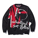 [サイラス] セロニアス・モンクアンドソニー・ロリンズニット THELONIOUS MONK AND SONNY ROLLINS KNIT 110244015004 BLACK M