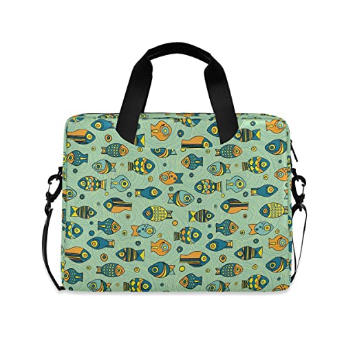 Protege tu portátil de 15.6 pulgadas con la bolsa de mensajero tribal Day Dead para viajes