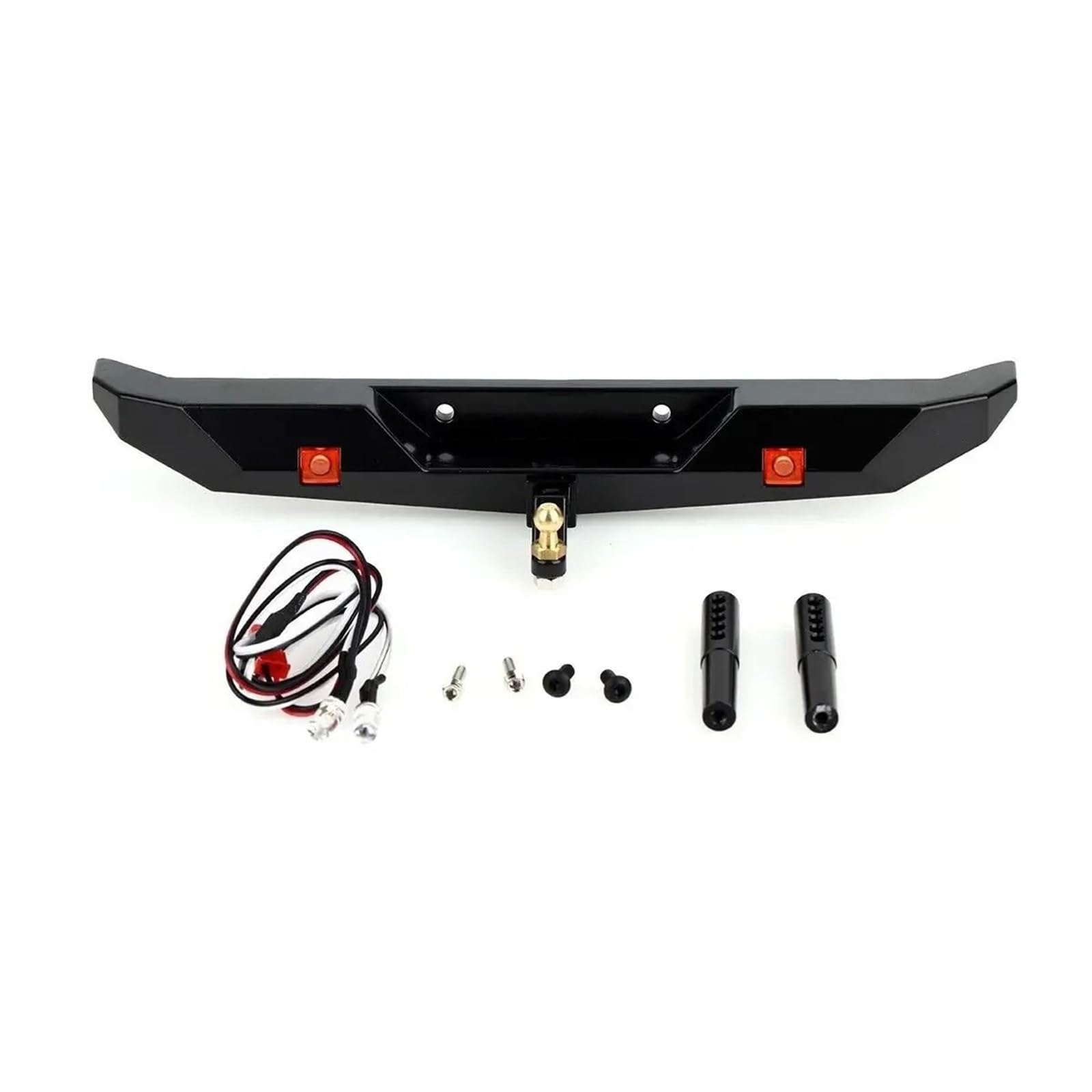 Per TRX4 Per TRX6 Per SCX10 II III PRO Gen8 Gen9 1/10 Paraurti Posteriore Alluminio RC Crawler Auto Aggiornamenti Accessori Componenti RC Ricambi Modellismo