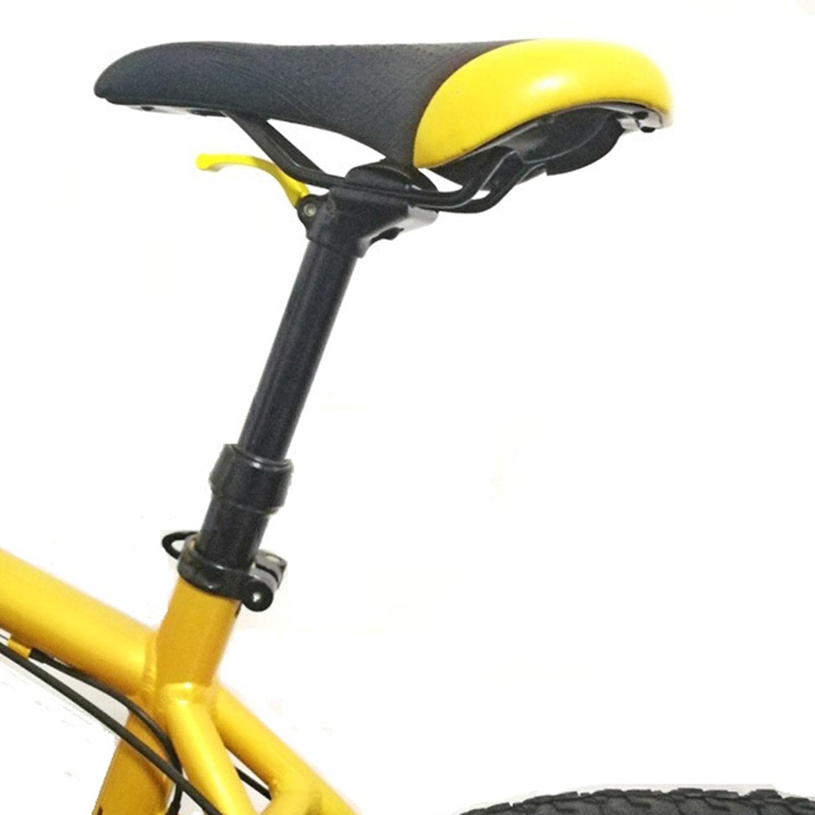 Verstellbare Sattelstütze 30,9 mm für Rennrad und Mountainbike,Schwarz,30,9 mm
