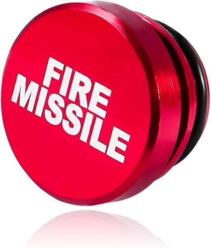 Cubierta para encendedor de cigarrillos de automóvil, botón de misil de fuego de aluminio a prueba de polvo, cubierta universal para enchufe de