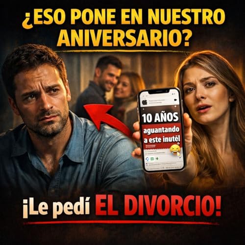 Mi esposa publico en nuestro aniversario 10 A&Ntilde;OS AGUANTANDO A ESTE INUTIL, le ped&iacute; EL DIVORCIO.