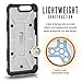 URBAN ARMOR GEAR [UAG] Huawei P10 Plus [5.5-inch Screen] Plasma Feather-Light Rugged [Ice] Military Drop Tested Phone Case