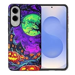 Halloween Strange House Moon Pumpkins