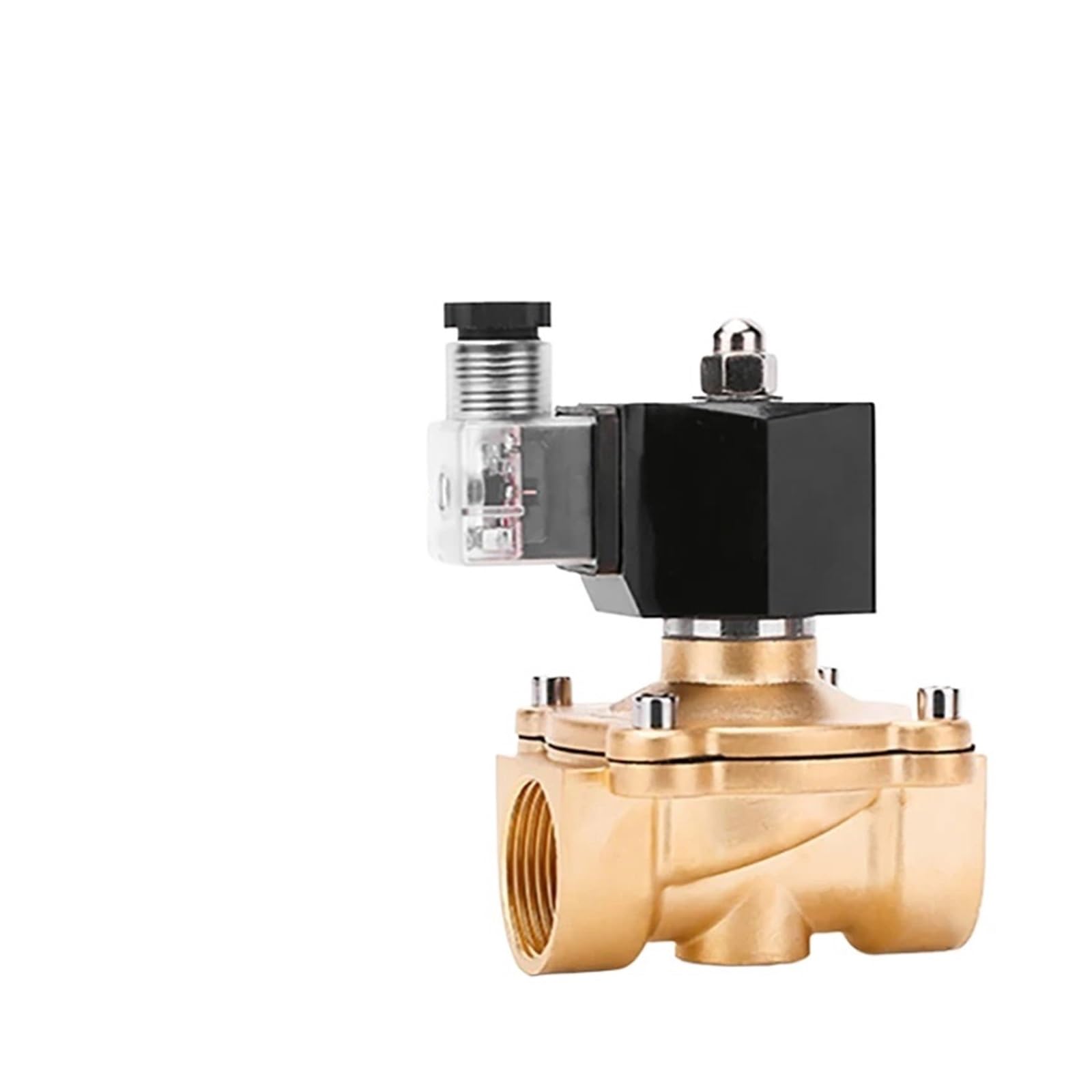 Vanne motorisée normalement fermée DN20 étanche pour coupure d'eau DC24V