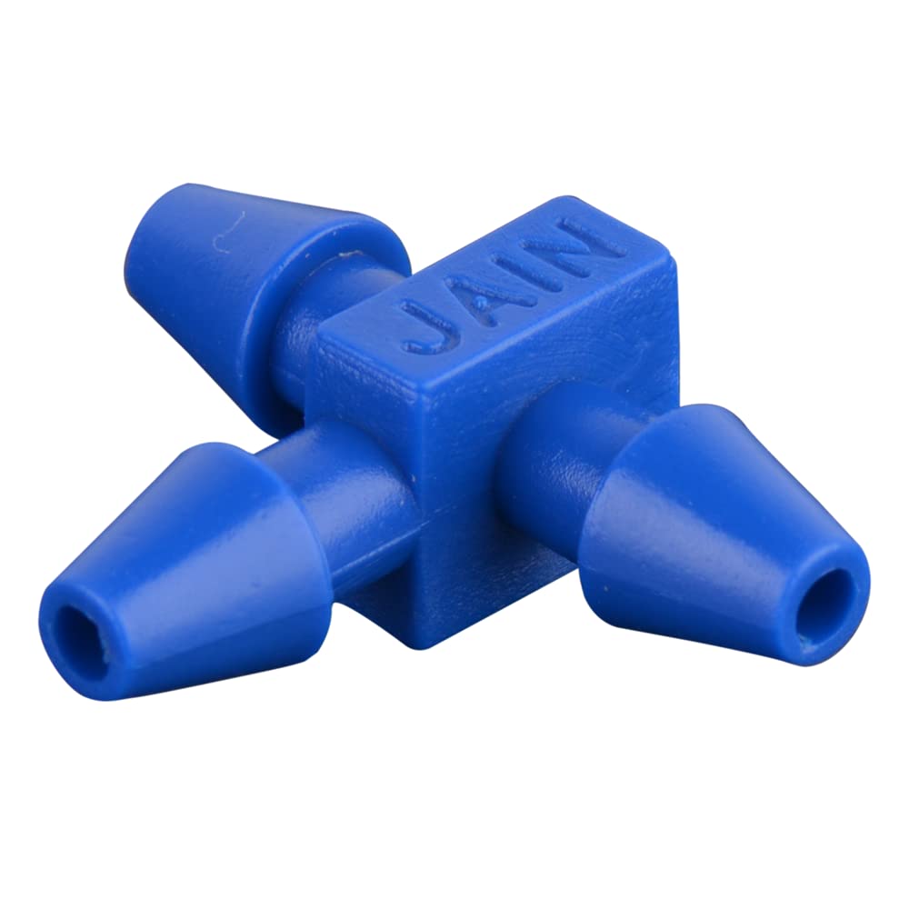Jain Irrigation PT4S Multi Outlet Takeoffs Tee, 6mm (Pack of 25 Pcs)-picture-12