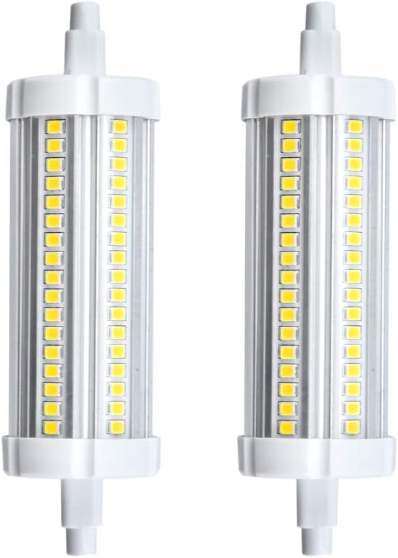 20W LED R7S J118 Double Ended LED J-Type T3 Floodlight 150W Halogen Replacement Bulb, Daylight 6000K, 2-Pack