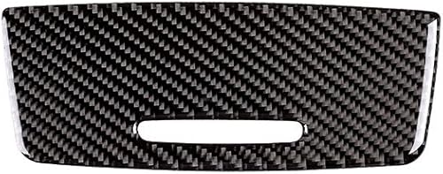 Miniatura 6 de YIWANG - Pegatinas de fibra de carbono para encendedor de cigarrillos de coche, para BMW Old 3 Series E90 E92 2005-2012