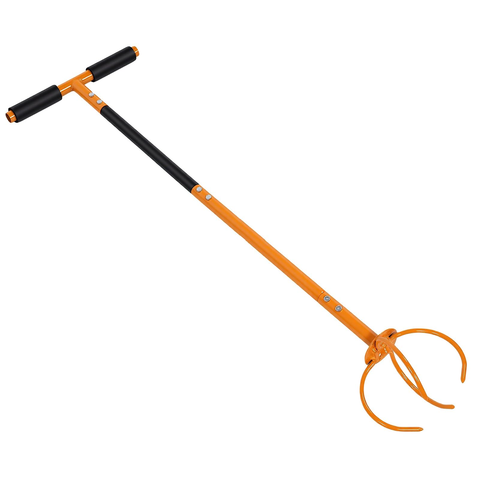 SUNGOOYUE 38 Zoll Manueller Garten Bodenlockerer Grubber Kultivator,