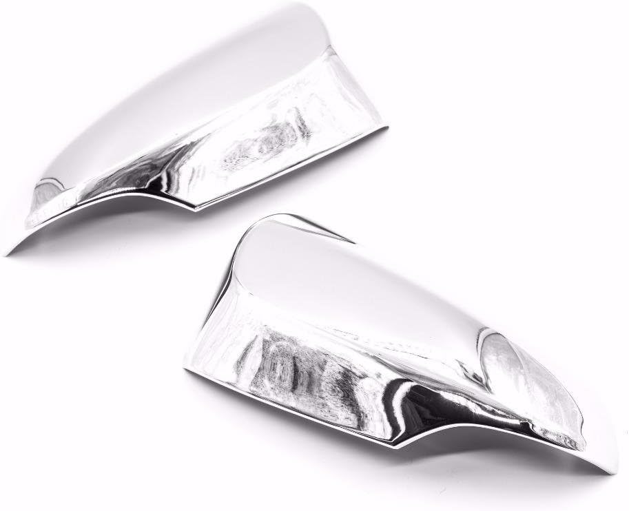 Sizver Chrome Door Mirror Cover for Toyota Avalon+Venza+Camry+Corolla+Yaris with Signal Cutout