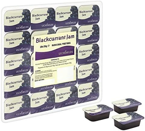 20 x Blackcurrant Jam – 20 x 20g individual portions