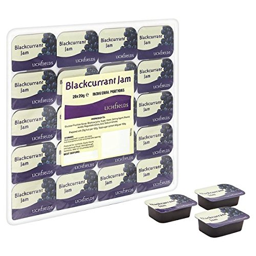 20 x Grosella Jam â €  20 x 20g porciones individuales