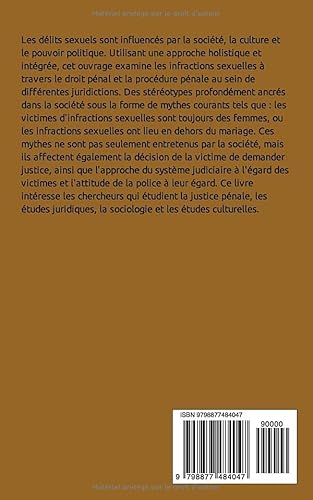 Infractions Sexuelles: Approche Holistique Et Intégrée