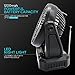 Audiobox RXF-40 Portable Fan, Speaker, Radio, Light w/Hook: 3-Speed Cooling, Solar Charging, MP3, FM Radio, USB, LED Light, and Remote Control