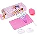 Self tanner 16PCS Makeup Brush Set, Self tanner 2020 12PCS Foundation Colorful Unicorn Blending Cosmetic Eyeshadow Brush + 2pcs Silicone Makeup Sponge + 1pc Makeup Wash Egg