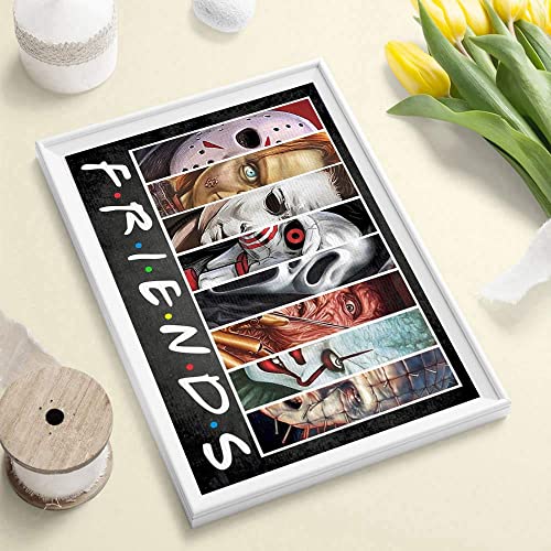 Halloween Diamond Painting Kits For Adults - 5D Diamond Art Kits For Adults Kids Beginner, Diy Full Drill Diamond Dots Paintings With Diamonds Gem Art And Crafts For Home Wall Decor - 13.8X21.7Inch #TOP7