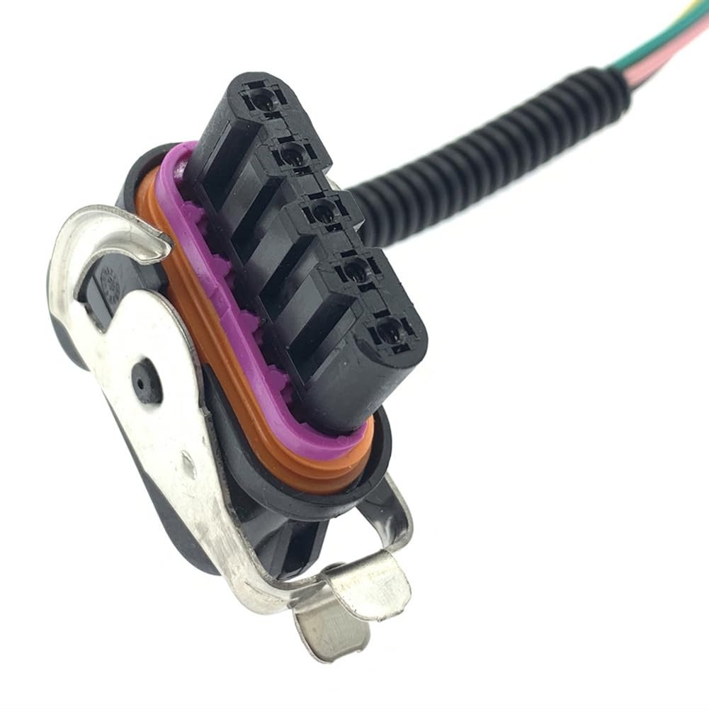 Aundhegrtt As Shown Car Engine Harness Connector With 5 Pin Wires, Wiper Motor Socket And Harness For Trucks