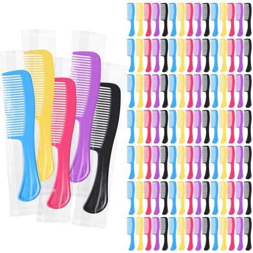 Peines plásticos en pack 600 unidades, colores variados miniatura 1