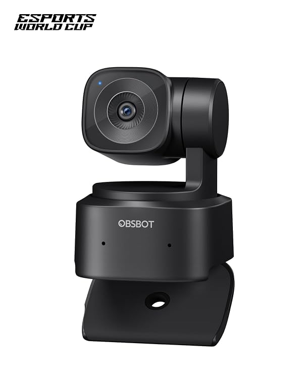 OBSBOT Tiny SE 1080P 100FPS Webcam for PC, AI Tracking PTZ Streaming Camera with 1/2.8" Sensor, Gesture Control, Dual ISO, Staggered HDR, Web Camera for Desktop Computer, Laptop, Meeting, Video Calls. by OBSBOT - Image 2