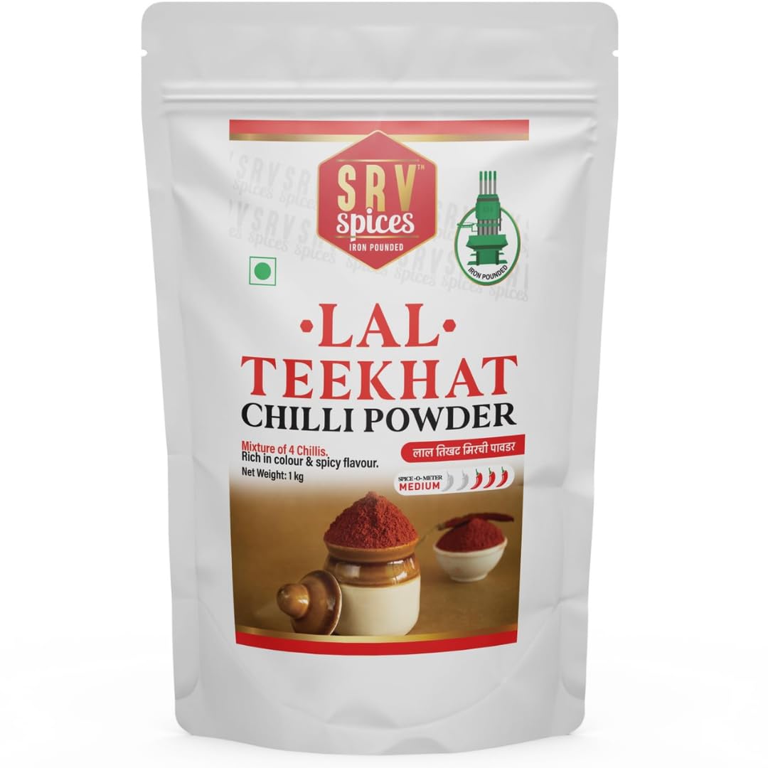 See full amazon price history chart for SRV SPICES (iron pounded) Lal Teekhat Chilli Powder| Mixture Of Four Chillis(Lavangi Chilli,Kashmiri Chilli,Sankeshwari Chilli,Byadgi Chilli)| Red&Spicy| 57 Years Of Experience(1 Kg,Pack Of 1) SRV SPICES (iron pounded) Lal Teekhat Chilli Powder| Mixture Of Four Chillis(Lavangi Chilli,Kashmiri Chilli,Sankeshwari Chilli,Byadgi Chilli)| Red&Spicy| 57 Years Of Experience(1 Kg,Pack Of 1) (B0BM4MJ1MX) Amazon Price History, Amazon Price Tracker