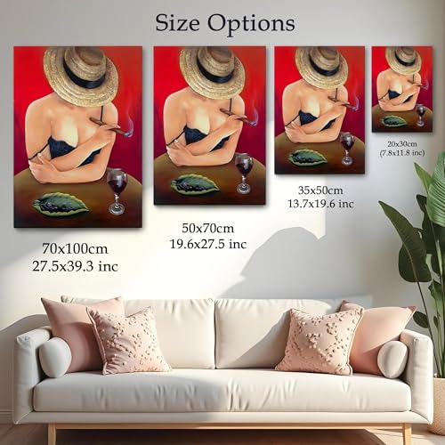 Tableau deco murale salon grand format affiche encadr&eacute;e 80x110 - 7