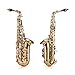 Muslady Eb Alto Saxofón Latón Oro Dorado 802 Tipo de Instrumento de...